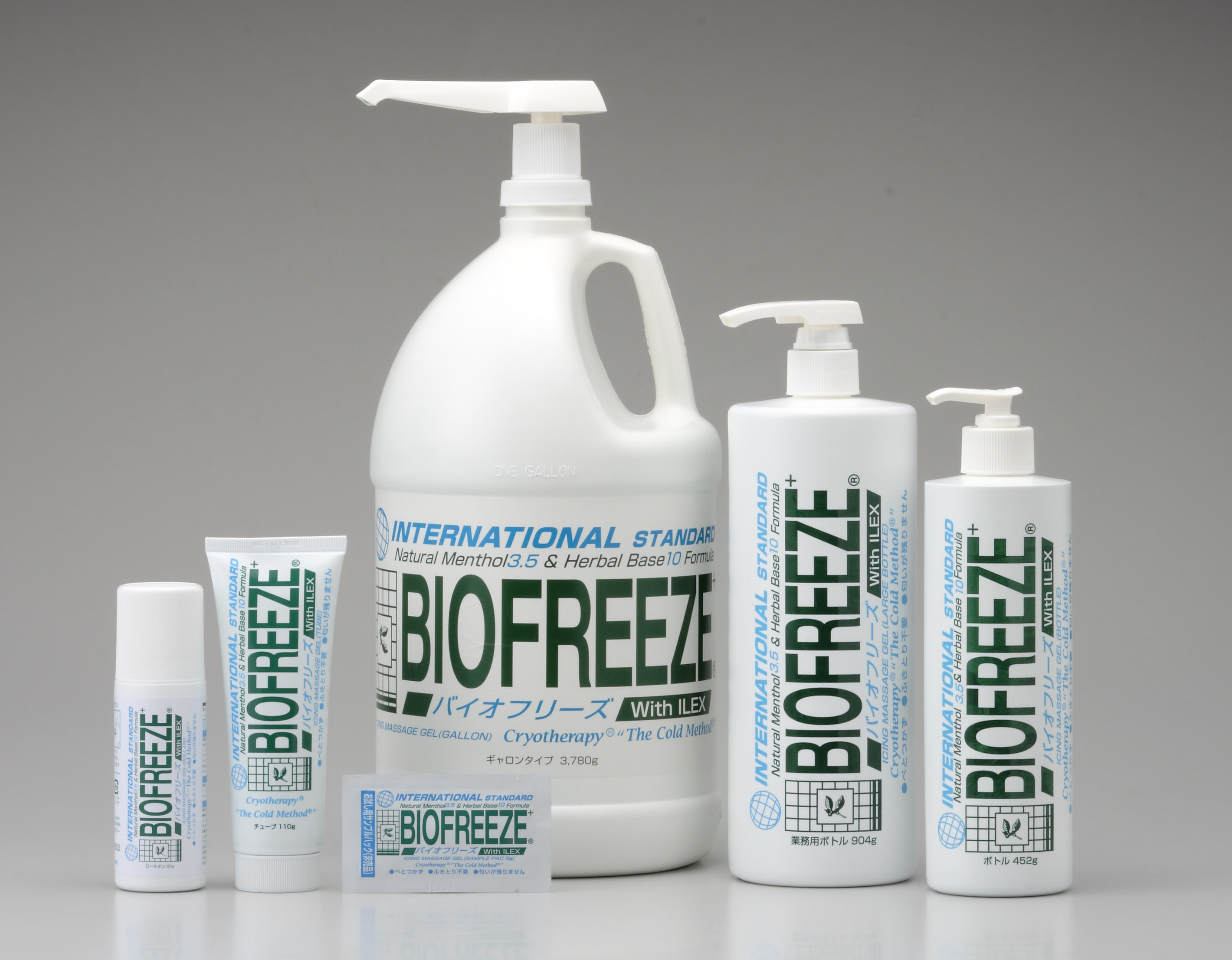 Biofreeze Fles met pomp 473 ml